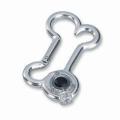 الألومنيوم Carabiner الخفيفة مع البطاريات x CR1220 2 المدمج