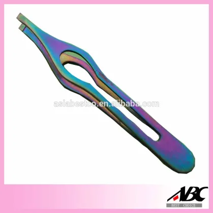 Good Quality Manicure Tool Stainless Steel Custom Tweezers