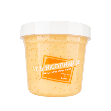 VC and Nicotinamide Whitening Facial Scrub for Skin Exfoliation