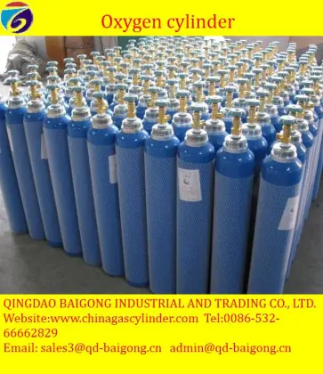 seamless steel oxygen gas cylinder