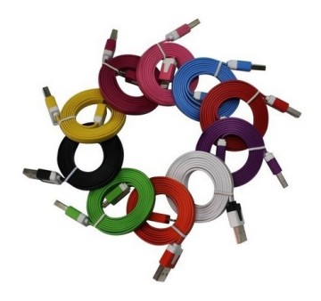 High Quality Multi Color USB Data Cable 8pin for iPhone5