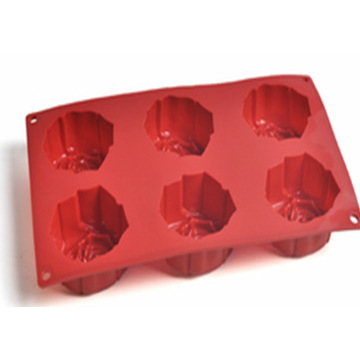 silcone  rose shaped cake mold