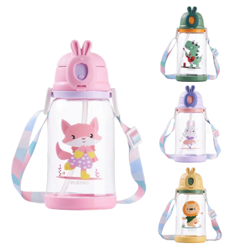Bottiglia d'acqua per bambini all'ingrosso da 20 oz con cinturino