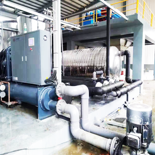 Industrial screw cold water cooling chiller