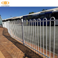 Hot sale garden metal bow top steel fence