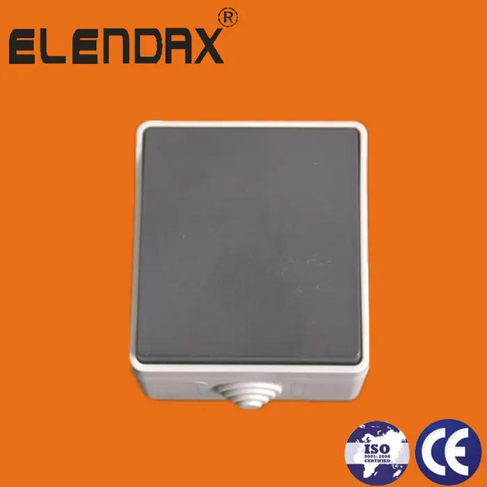 Sakelar Listrik Tahan Air 2 Gang 1 Arah (S3002)