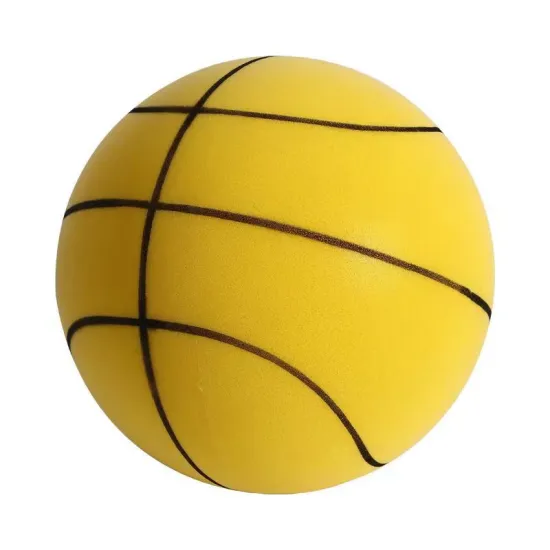 Silent Pu Material Custom Toy Basketball For Children