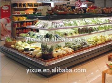 island chiller display for dumpling,samosa,meat,fish, seafood etc.