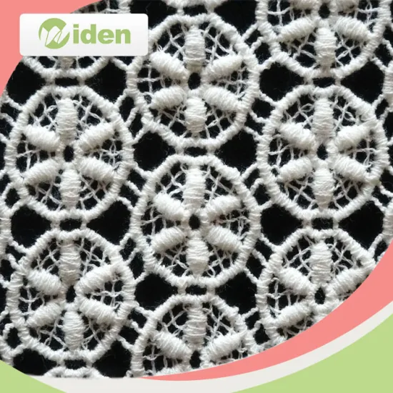 100% Cotton Swiss Guipure Lace Fabric