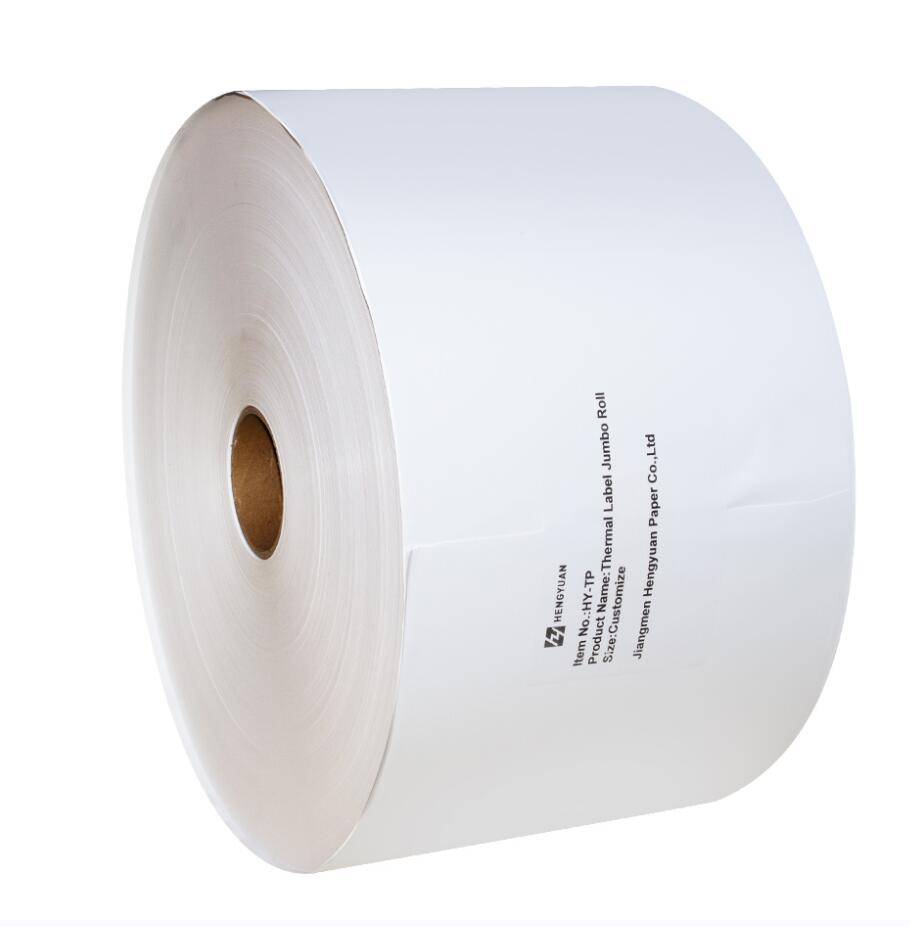 Thermal Label Sticker Top Coated Raw Material