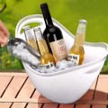 3L Ice Beer Plastic Ice Bucket With Handle
