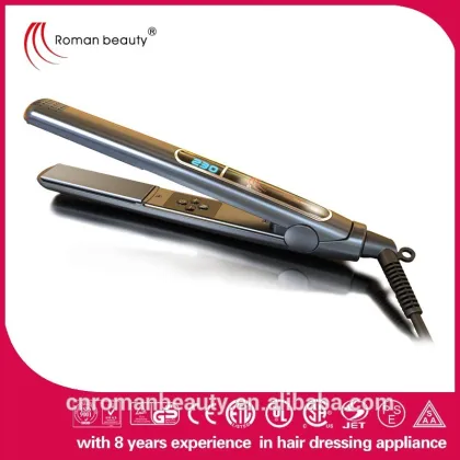 Plancha de cabello profesional,ceramic hair flat iron