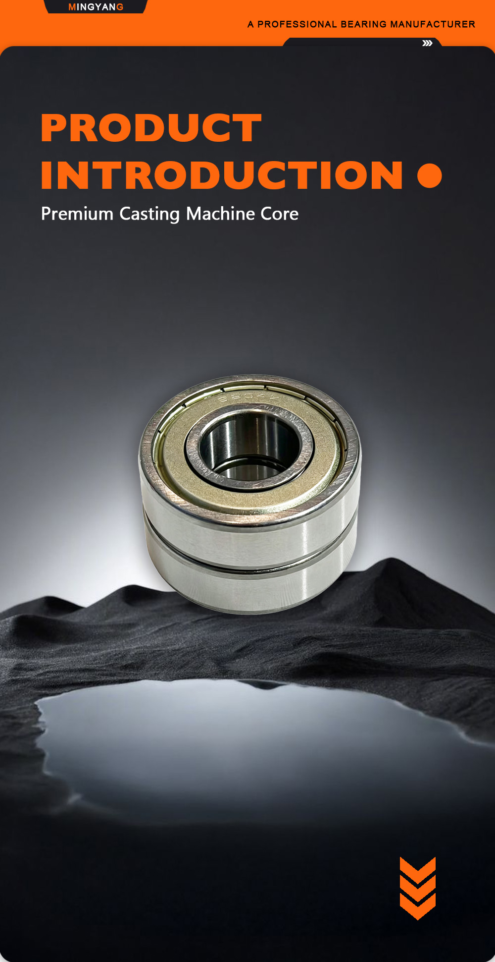 6204‑2RS Precision Groove Ball Bearing x