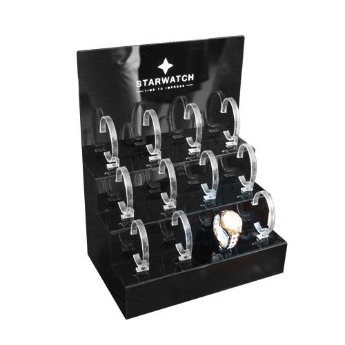 High grate 3 tiers acrylic watch display stand