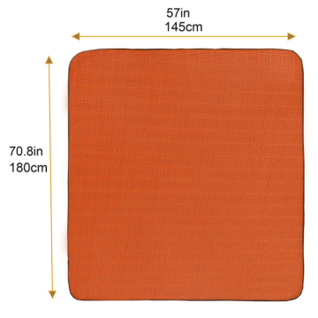 WATOWER picnic blanket, Polar fleece and polyester 180*145cm