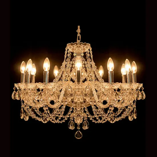 Foyer Entryway Maria Theresa Crystal Chandelier Lighting for Dining Room Living Room
