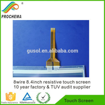 8 wire resistive touch screen 8.4 inch resistance touch panel