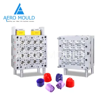 Taizhou huangyan plastic  D52 aerosol cap mould