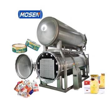 Industrial Steam Food Sterilizer Pressure Retort for Tomato Paste Cans