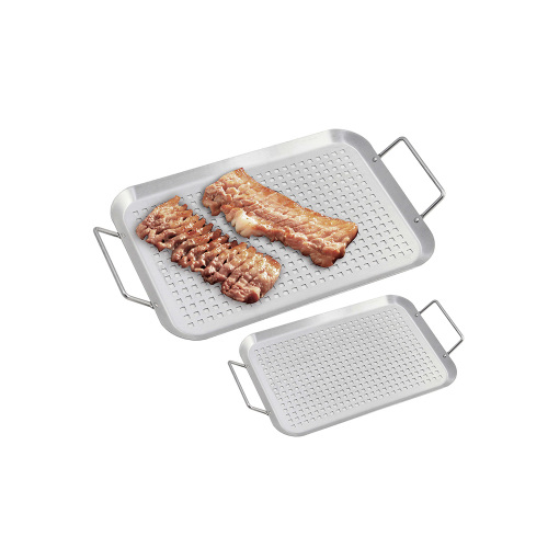 plateau en acier inoxydable pour barbecue