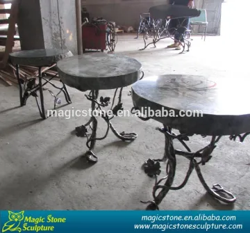 outdoor quartz stone top dining tables