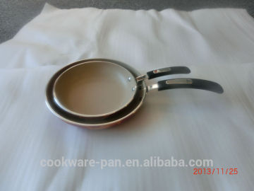 New technical roller paint frying pan set / aluminum non stick pan set