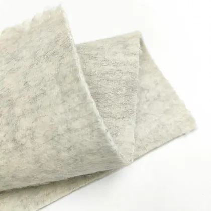 Wool polyester Double Sided Alpaca Coat Fabric