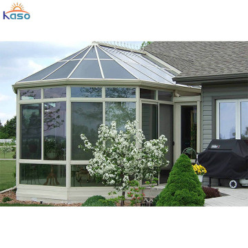 Luxury Design Aluminum Balcony Glass Sunroom Enclosures