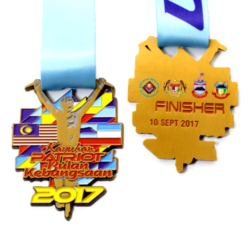 Médaillon de médaille de semi-marathon Ealing de la ville surface personnalisée
