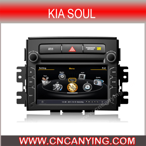 Car DVD for KIA Soul with A8 Chipset Dual Core 1080P V-20 Disc WiFi 3G Internet (MODEL: CY-C218)