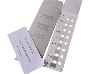 ISO 105/A03 Grey Scale for Assessing Staining in China Brad