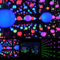 Pikselowa kula LED RGB na świąteczne oświetlenie