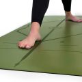 Tappetino da yoga spesso non skid a doppio tappeto di allenamento superficiale
