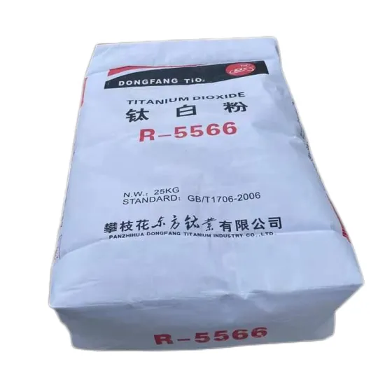 Industrial and Cosmetic Grade Titanium Dioxide Paint Powder: 5566 for Coating Applications