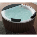 Round Freestanding Bathtub Acrylic Soaking Function