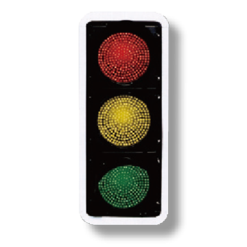 مصباح إشارة حركة المرور الخضراء الصفراء الصفراء المقاومة للماء