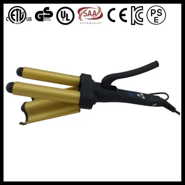 New!!! Professional triple barrel wave hair curling iron