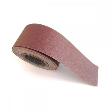rotolo di carta vetrata abrasiva all'ossido di alluminio rosso