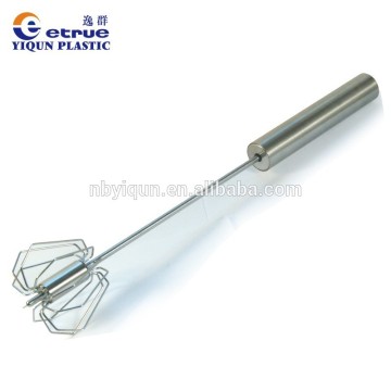 Stainless steel hand powder mixer