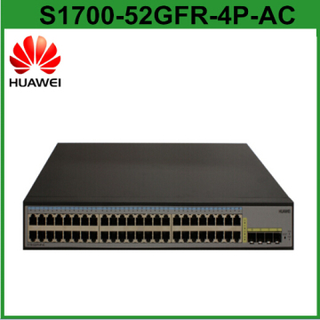 Best Ethernet Switch Huawei S1700-52GFR-4P-AC48 Port Gigabit Ethernet Switch with SFP