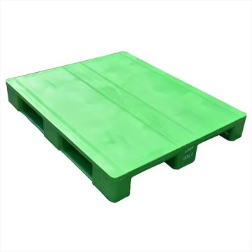 Plastic Pallet From 4Way 3 Skids Vented Pallets