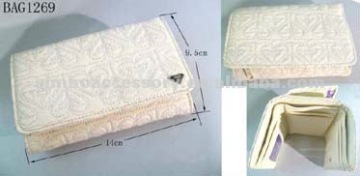 fashion pu/pvc/genuine leather women's wallet purse bag
