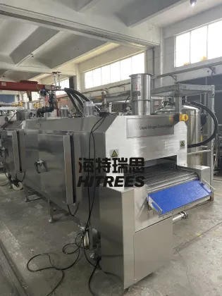 Cryogenic Freezer Cooling Tunnel Machine: IQF Liquid Nitrogen Quick Freezing Equipment