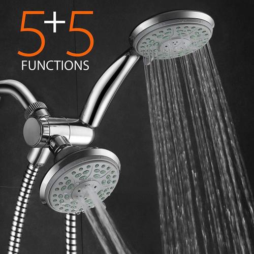 Wholesale water save chromed bath rain shower head set