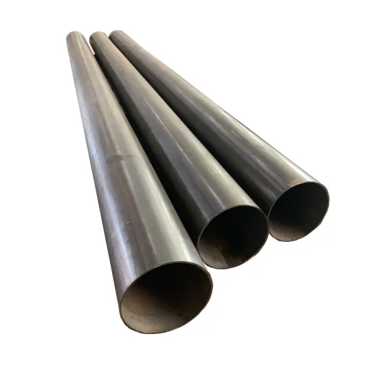 Price of 60mm Round Mild Tube Black Iron Mild Steel Pipe for Construction Materials