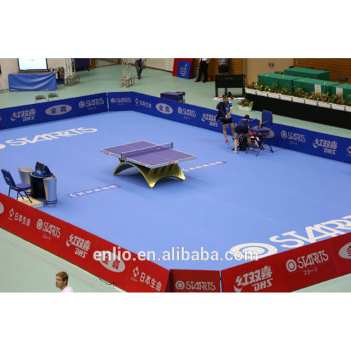 Lantai tenis meja PVC Tenis meja dengan ITTF