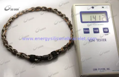 Health Sports Balance Magnetic Tornado Titanium Necklace