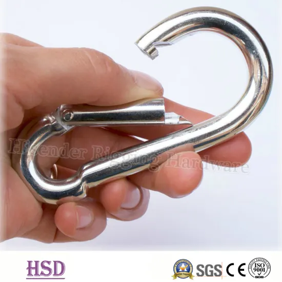 Rigging Hardware E. Galvansized DIN5299 Snap Hook for Rigging Accessories