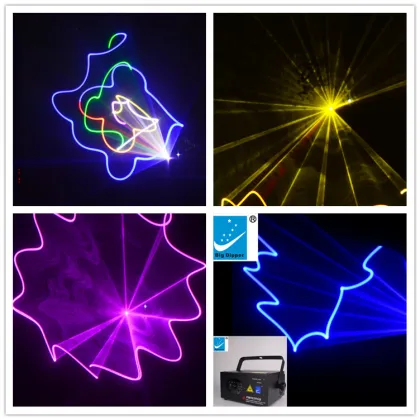 Remote RGB180mw DMX512 Laser Stage Lighting Effect Projector Light DJ Disco Show