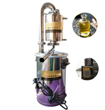 Essential Oil Distiller: Beauty Salon Wood Oil Extraction Machine